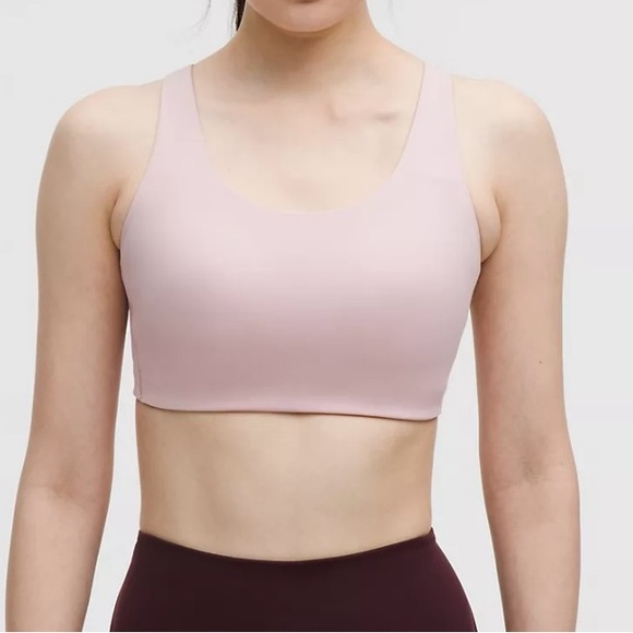 Set of 2 Lululemon high impact support Sports Bras 34D - Gray and Pink - Picture 2 of 11